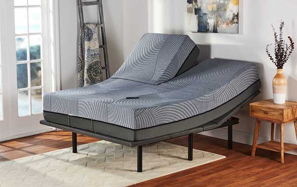 Split queen bed deals frame