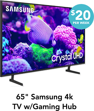 65 inches Samsung 4k TV w/ Gaming Hub